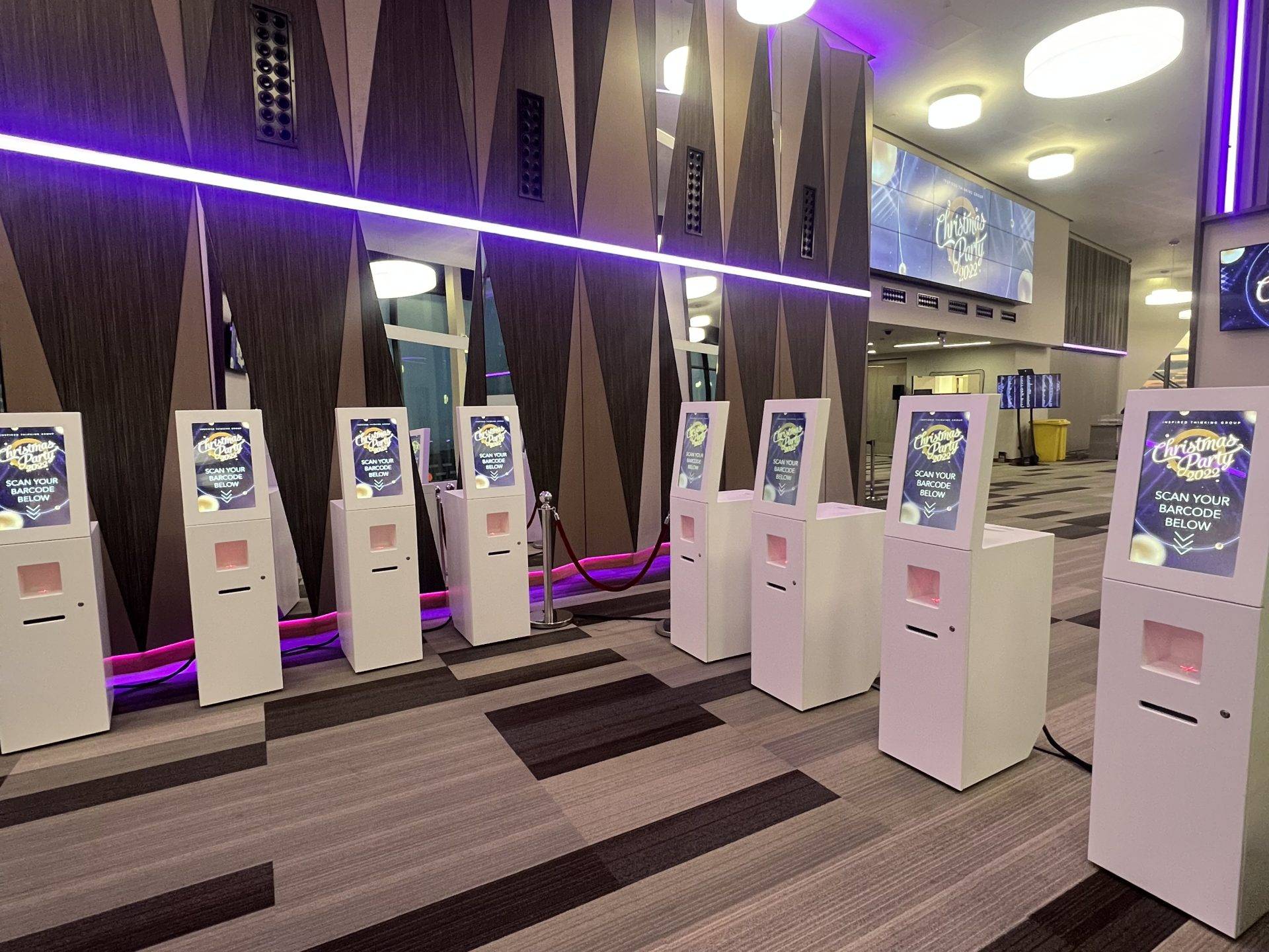 Premier Connects Registration Kiosks