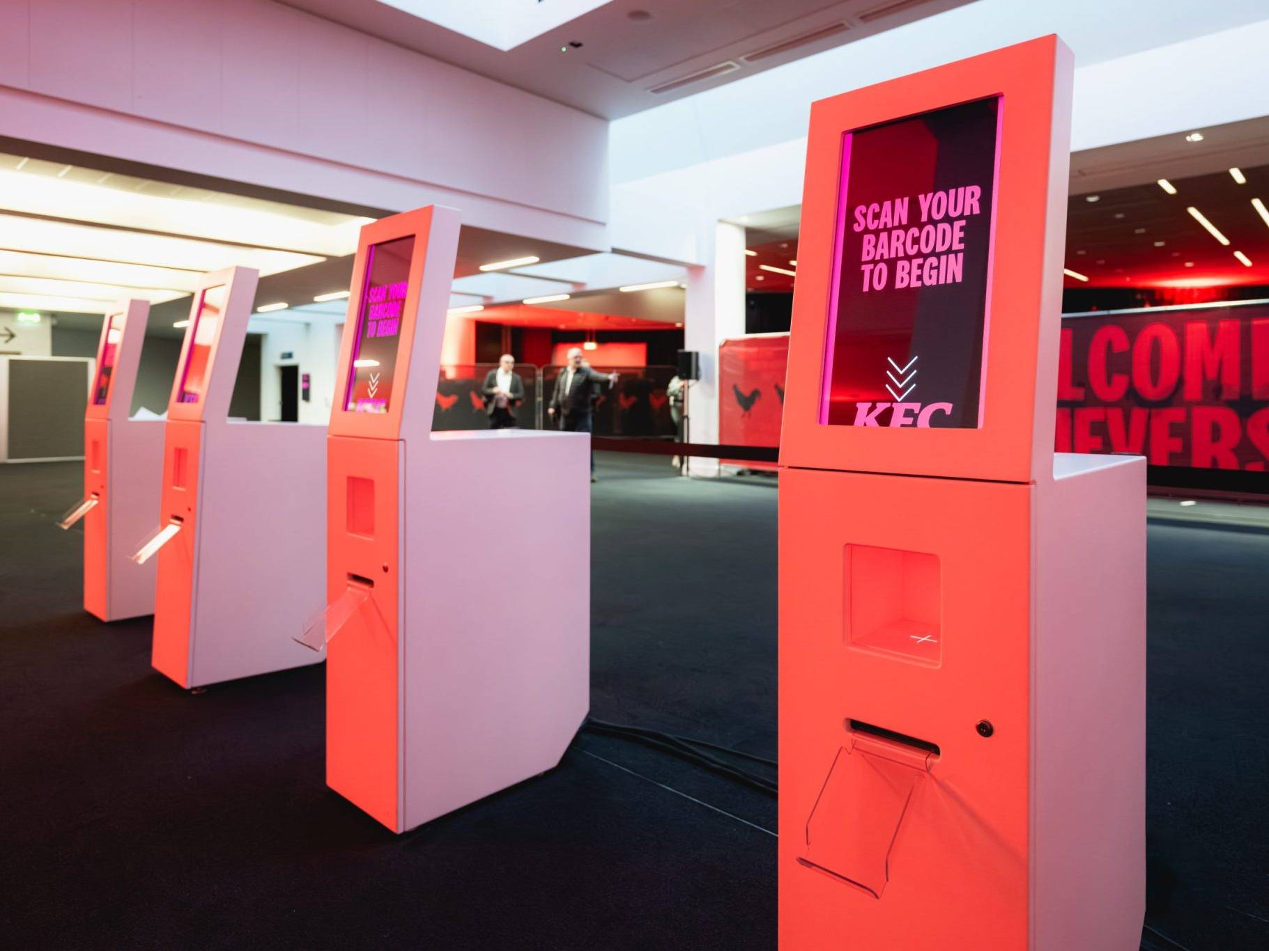 Premier Connects Registration Kiosks