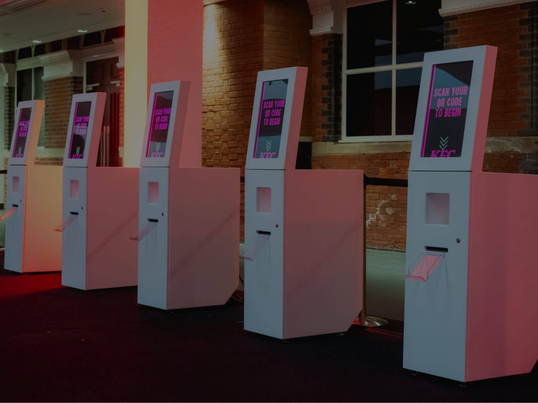 Premier Connects Event Registration Kiosks
