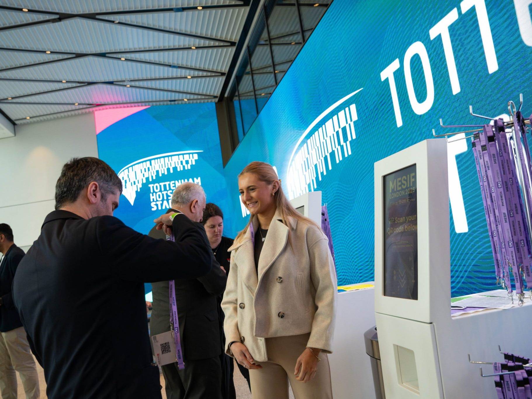 MESIF - Middle East Sports Investment Forum - Event Registration Kiosk