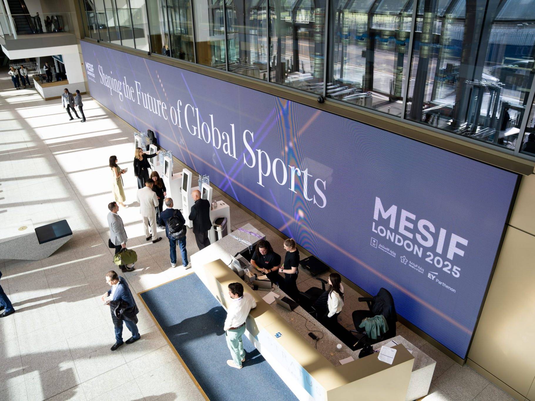 MESIF - Middle East Sports Investment Forum - Event Registration Kiosk