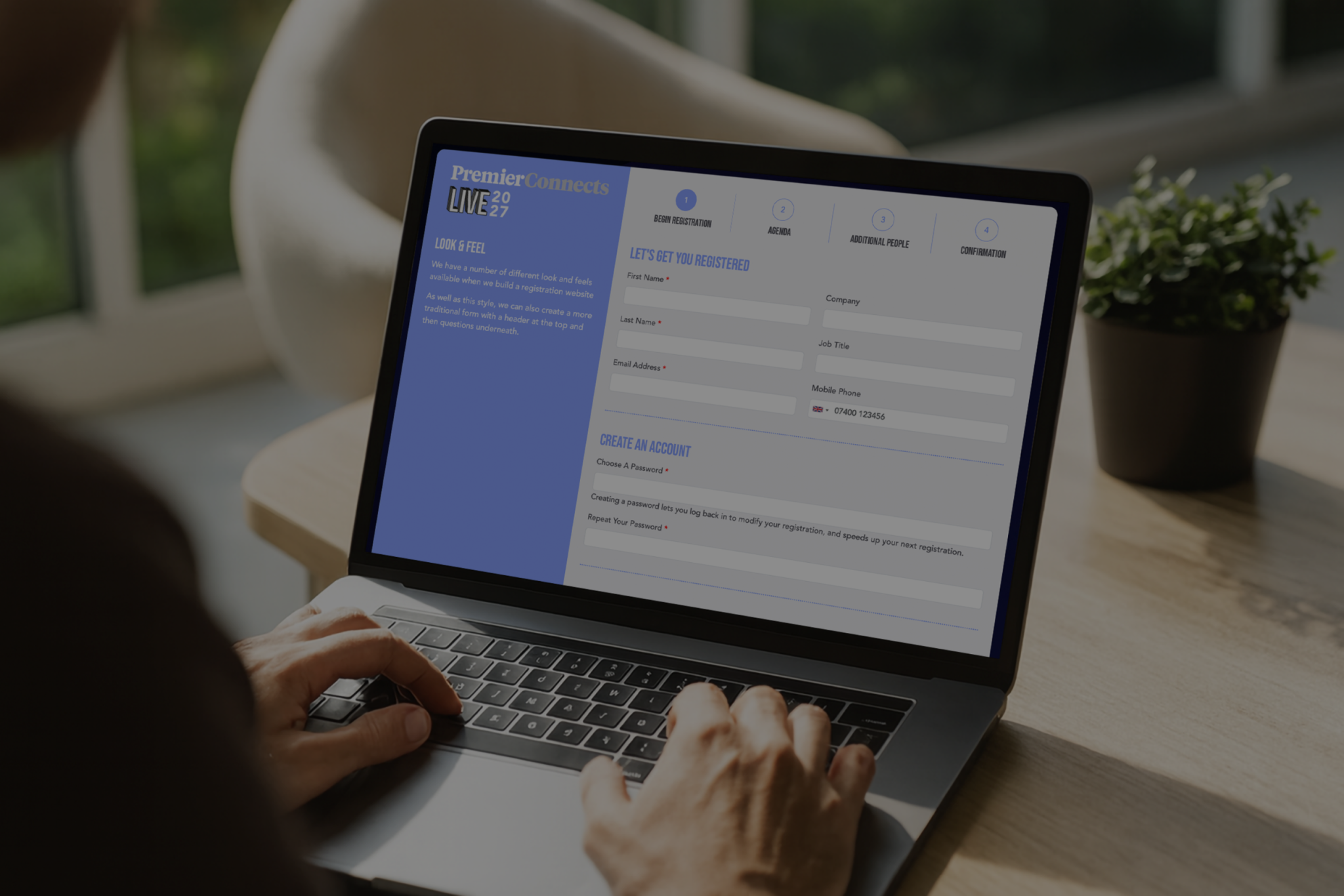 Premier Connects Online Event Registration 2
